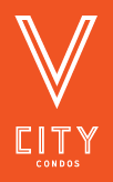 V City logo